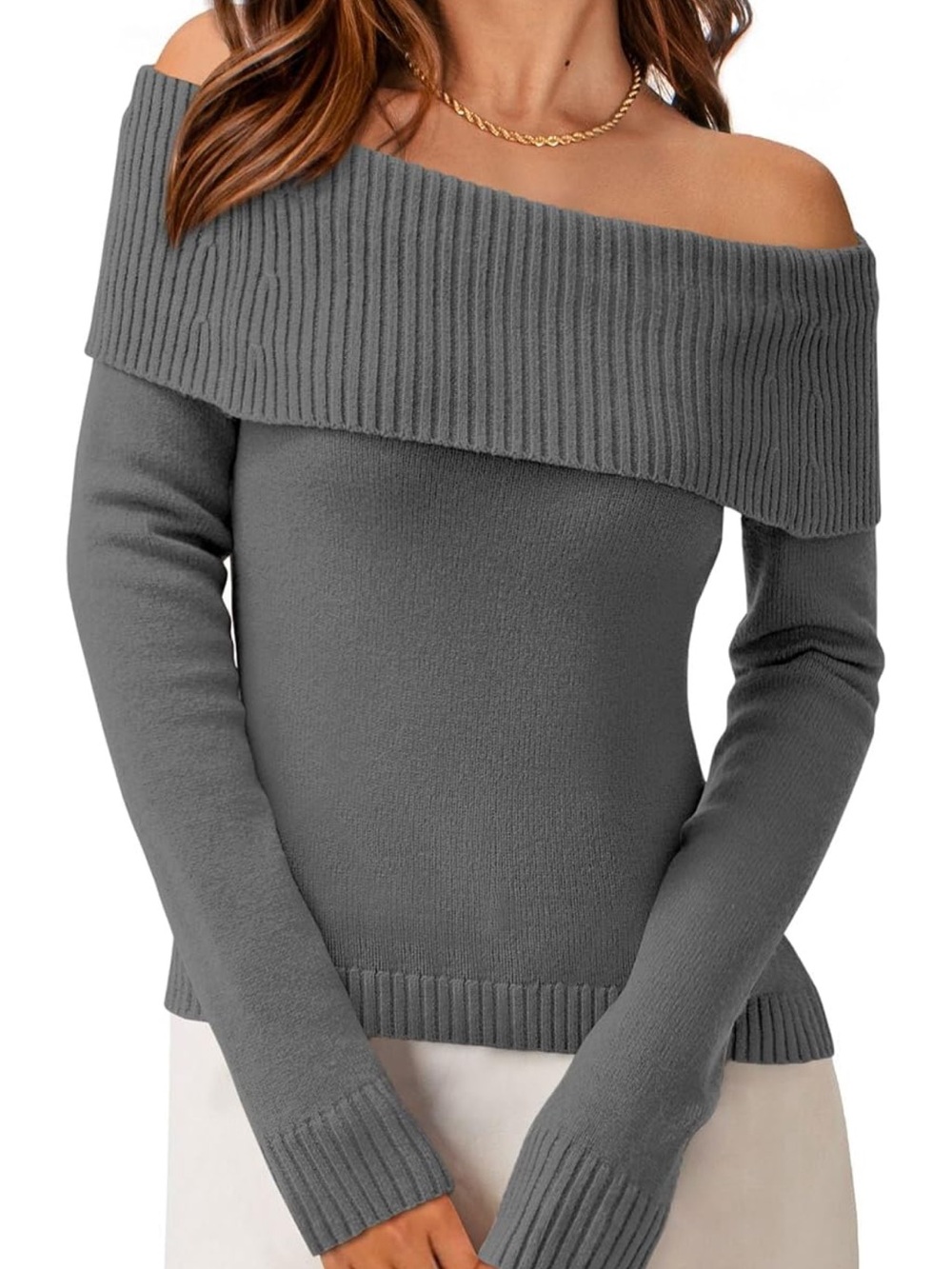PRETTYGARDEN Womens Off the Shoulder Sweater
Trendy Fall new